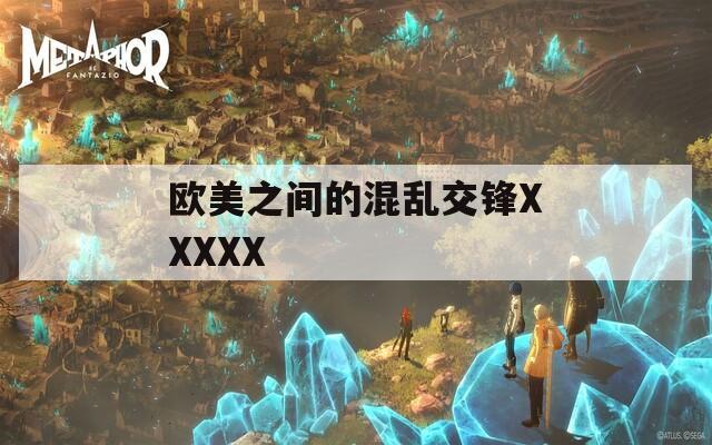 欧美之间的混乱交锋XXXXX