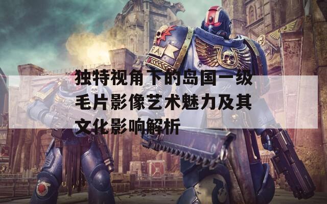 独特视角下的岛国一级毛片影像艺术魅力及其文化影响解析