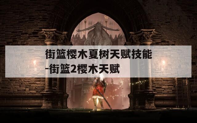 街篮樱木夏树天赋技能-街篮2樱木天赋