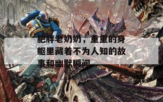 肥胖老奶奶，重重的身躯里藏着不为人知的故事和幽默瞬间