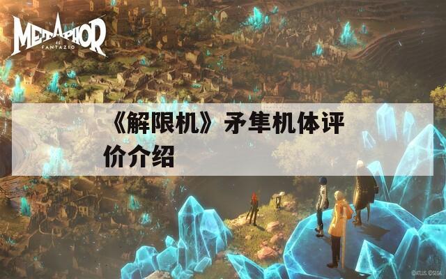 《解限机》矛隼机体评价介绍