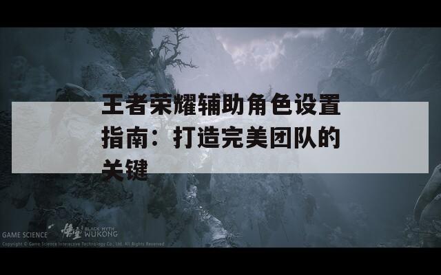 王者荣耀辅助角色设置指南：打造完美团队的关键