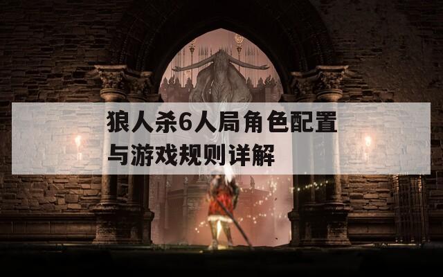 狼人杀6人局角色配置与游戏规则详解